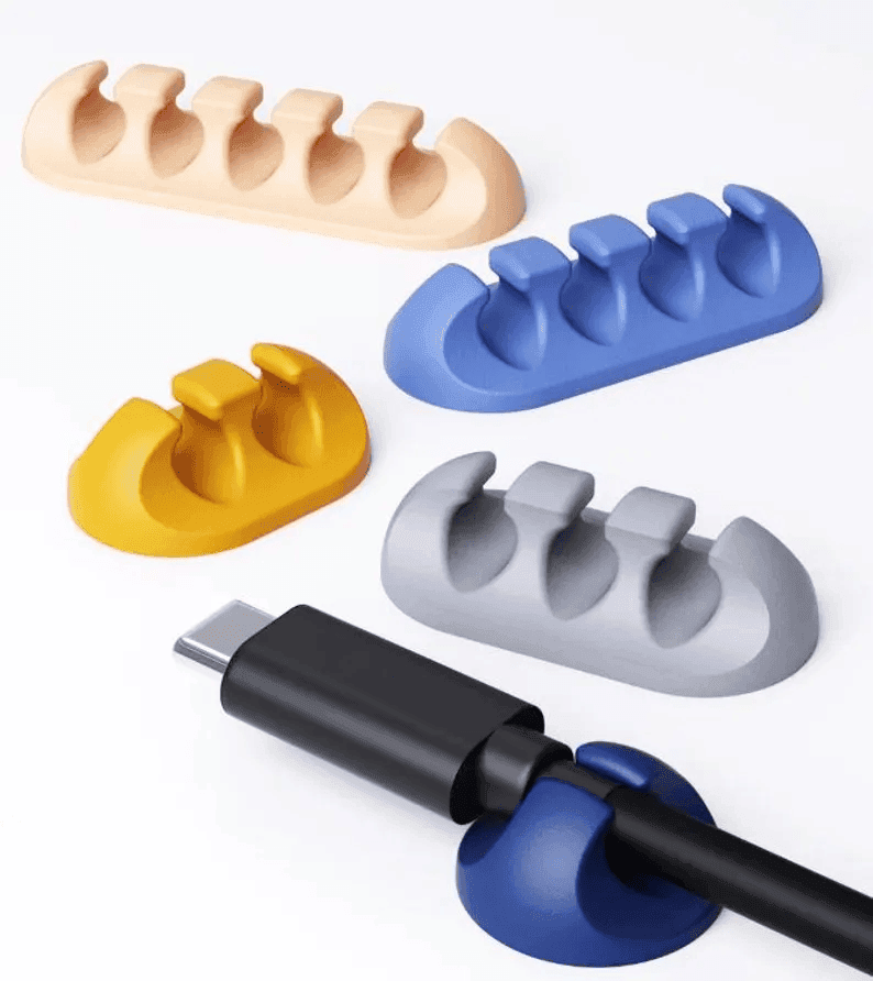 Under-Desk Cable Clip Image 1